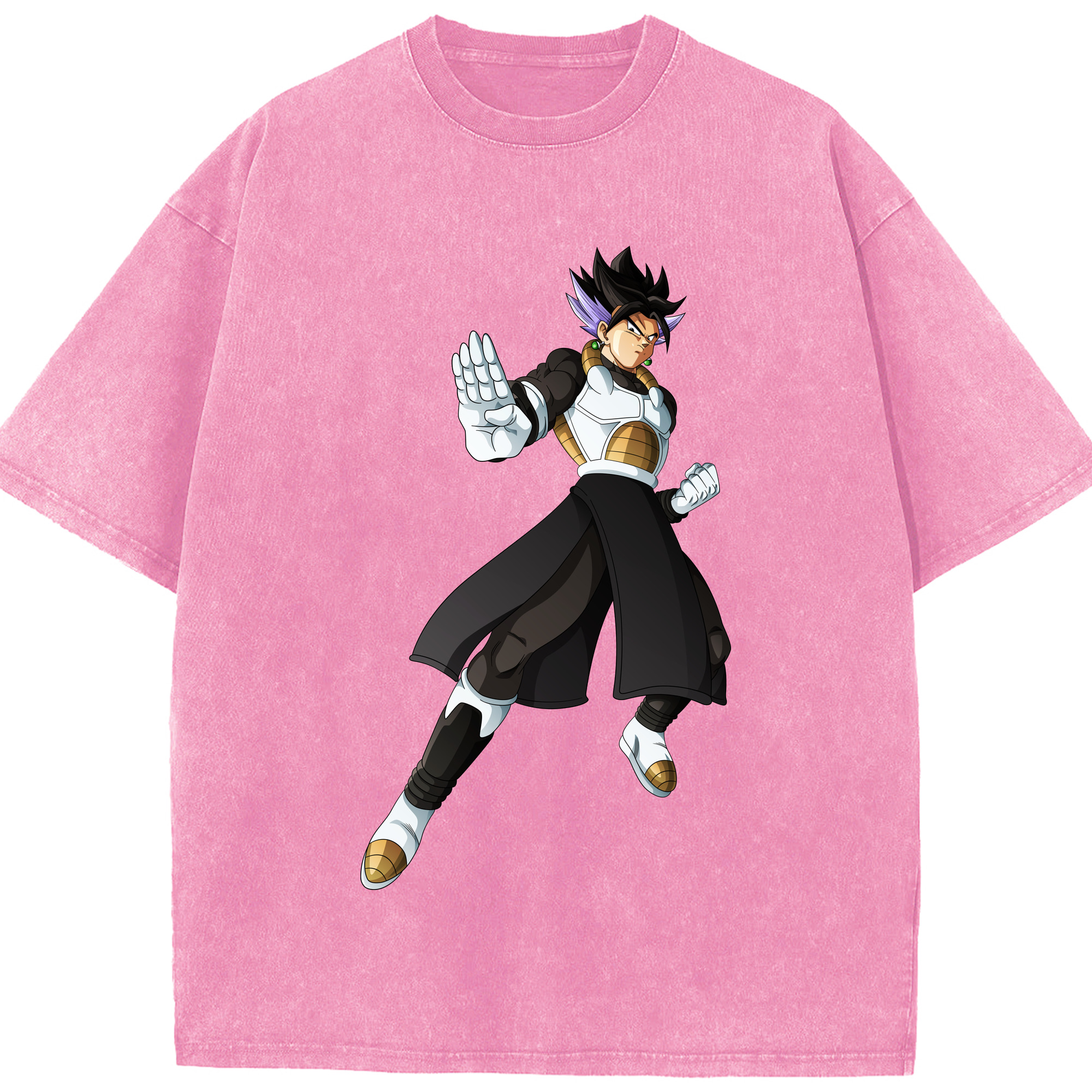 （画像用） ドラゴンボール ベジット DRAGON BALL Vegetto 綿100% ヴィンテージ風 半袖Tシャツ（フロントプリント）